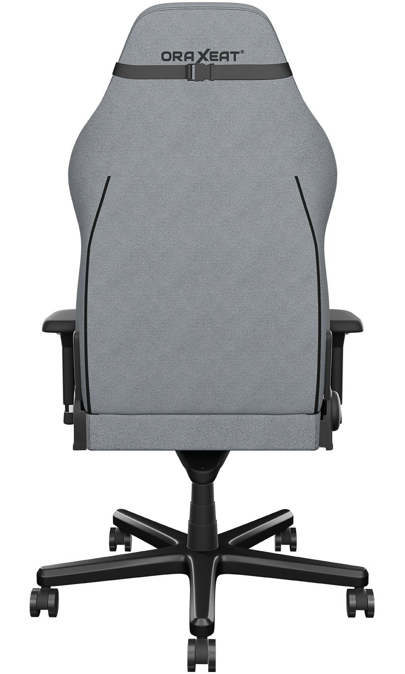 Siège réglable en tissu déperlant - ORAXEAT TK800F - Gris clair / Noir - Mousse haute densité 55 kg/m3 - Réf : ORX_TK800F_LGBK_5