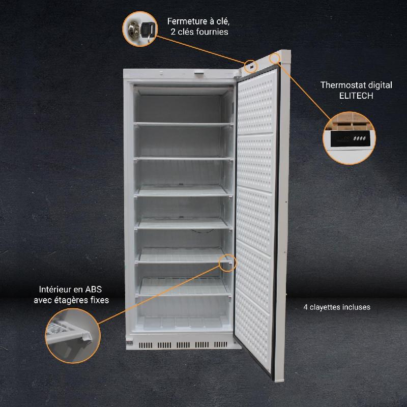 Armoire congélateur laquée blanc 600 litres | L2g - AW-RN600_5