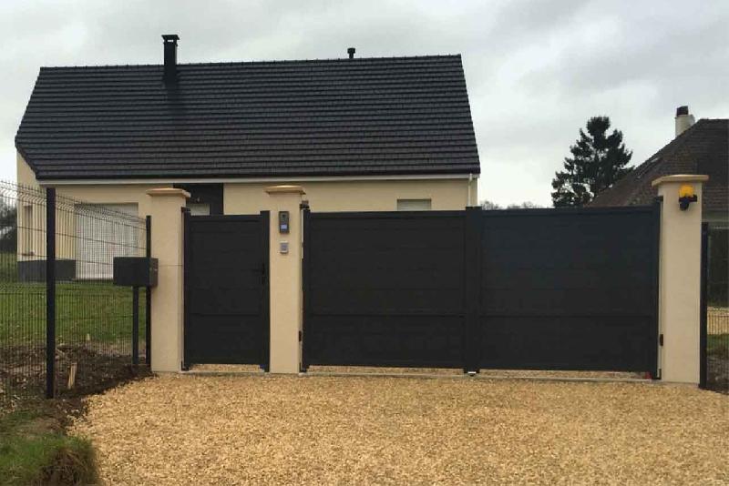 Portail battant traversant - 5000 / 1900_5