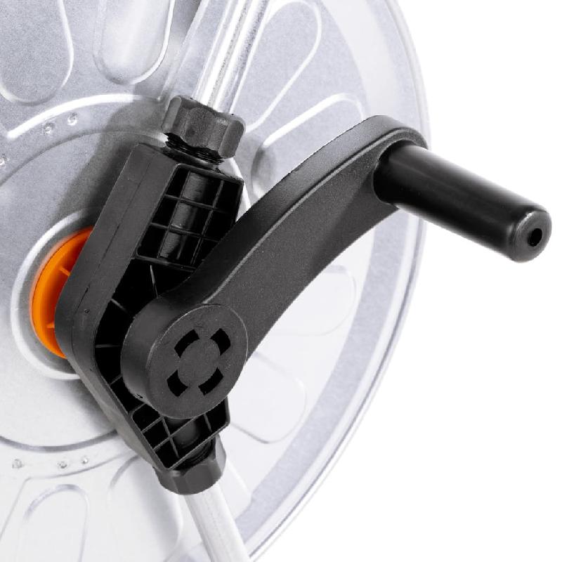 Vidaxl chariot enrouleur pour tuyau de 60 m 1/2