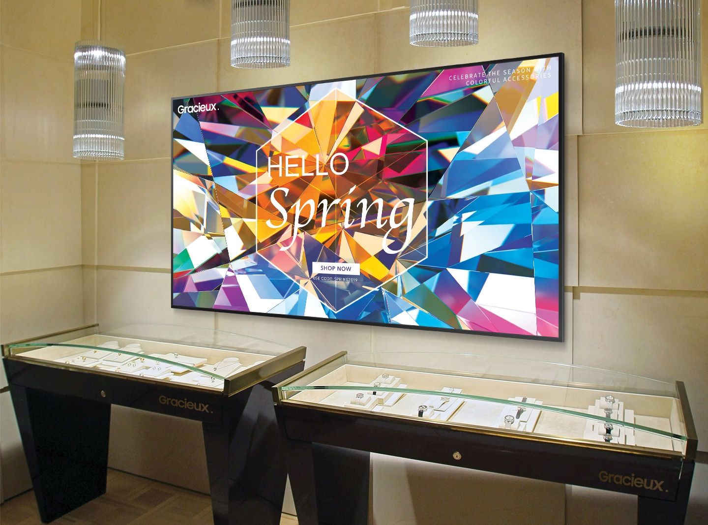 Écran intérieur - SAMSUNG - Gamme QB - 65 pouces_0