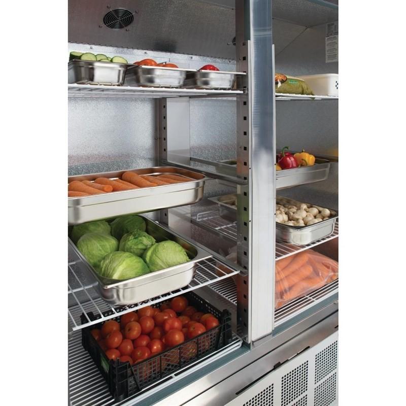 Armoire réfrigérée positive 2 portes 960L Série G GD879 Polar_5