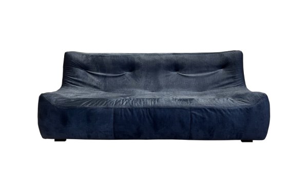 Canapé 3 places 205 cm - Modèle 1965 - Home Spirit - Fabrication française - Style accueillant et rétro_5