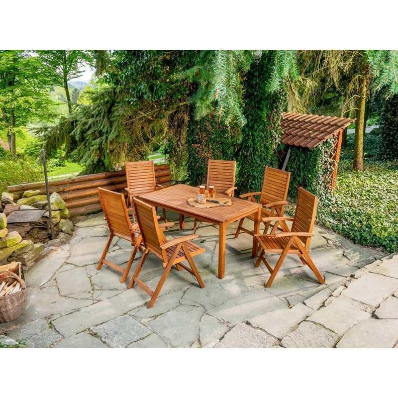 Table de jardin orlando bois d'eucalyptus – MTF – rectangulaire – 2nab2165_5