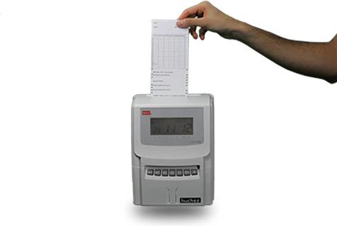 Pointeuse mécanique et automatique à totalisation journalière et mensuelle -Capacité 130 employés avec et 150 sans totalisation - ER2700_5