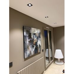 Spot encastré à LED multi K - Carlee 12W - haute performance et collerette interchangeable_5