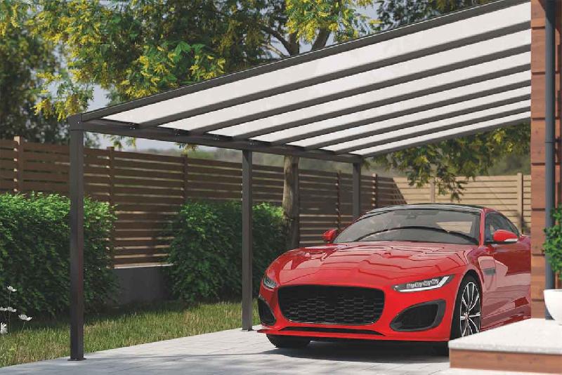 Carport adossé standard - 4000 / 5000_5