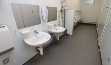 Conteneur sanitaire WC 10' - Hygiéniques, propres et fiables - Différentes tailles et équipements - Containex_5