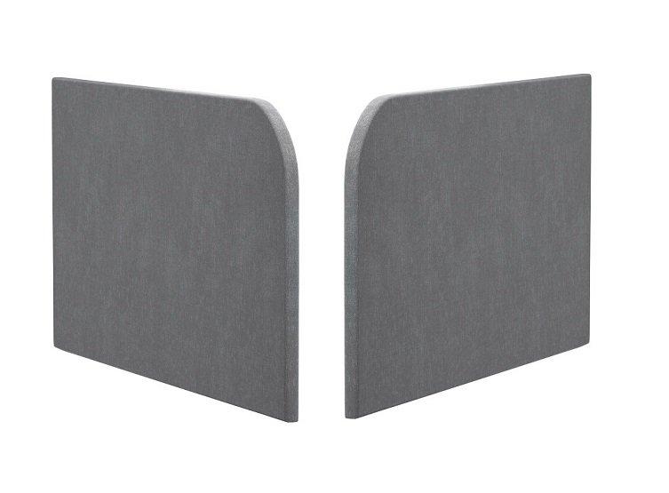 Armoire lit escamotable Dynamo Sofa - Canapé avec accoudoirs en microfibre gris - Couchage 140x200 cm avec sommier à lattes_5