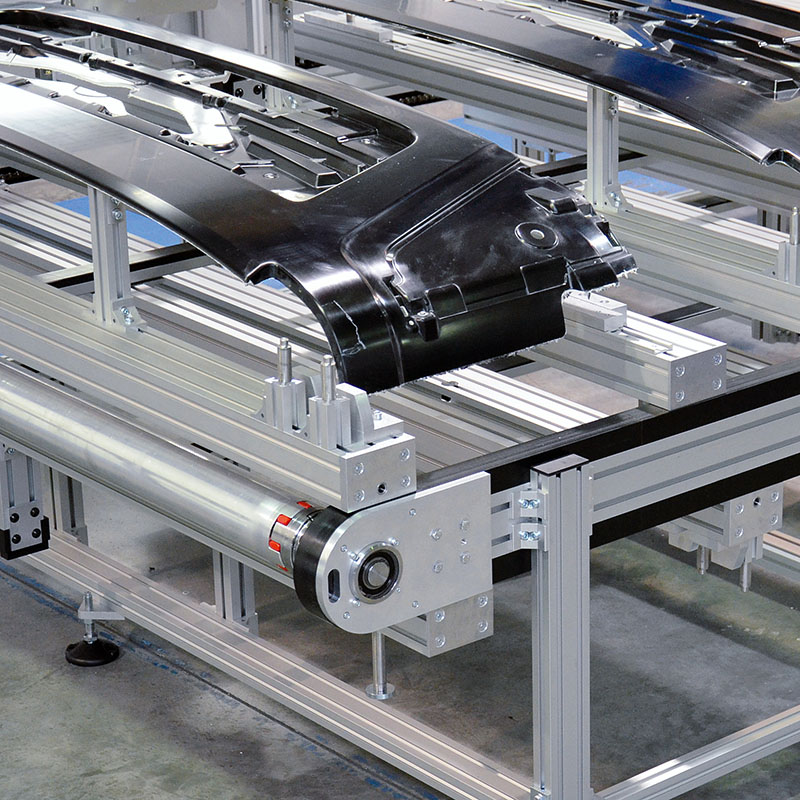 Convoyeur à chaîne KTF-P 2010 - robuste, polyvalent, pour charges lourdes - MK Technology Group_5