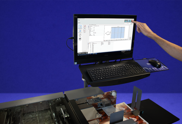 Plieuse en ligne DC-F100 - Compatible Duplo DC-618 et DC-648 - Finition automatisée avec capteur CCD_5