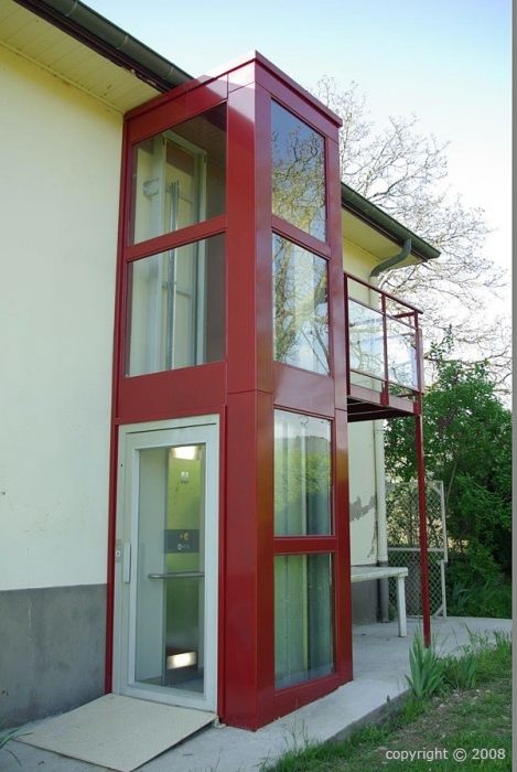 Ascenseur privatif avec vitesse réduite de 0,15 m/s