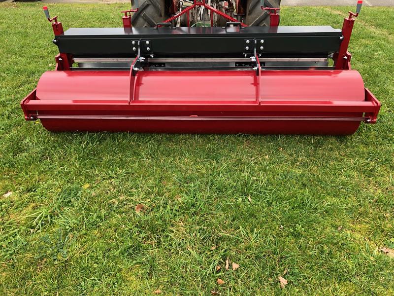 Rouleau engazonneur 200 cm + semoir - Outil pour engazonnement et regarnissage de gazon_5