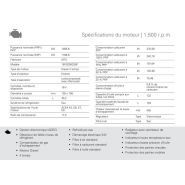 GMW-1270 T5 50 Hz triphasé - Groupe électrogène industriel insonorisé 1402 kVA - Genelec_5