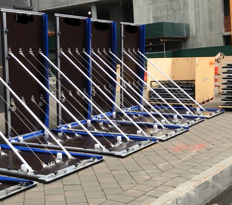 Dispositif anti-inondation démontable mobile et auto-stable - FLO-WALL - 7 hauteurs possibles jusqu'à 2,7m - Certifié FM Global_5