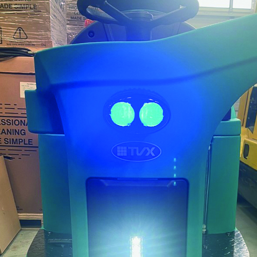 Autolaveuse autoportée robuste et ergonomique T150/100R PRO D - autonomie 4,5h, moteur puissant et double brosse réglable_5