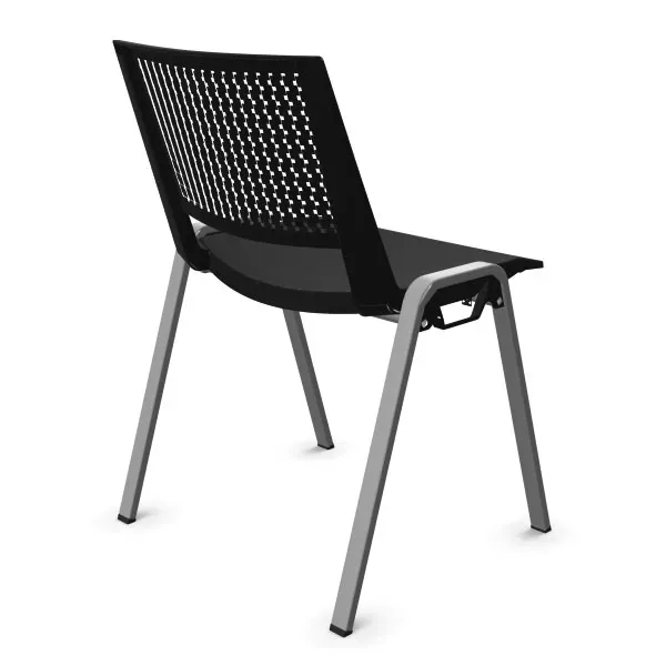 Chaise visiteur empilable So Caserte - P25, Kit d'accroche AC57, Kit tablette avec 1 accoudoir So Caserte_5