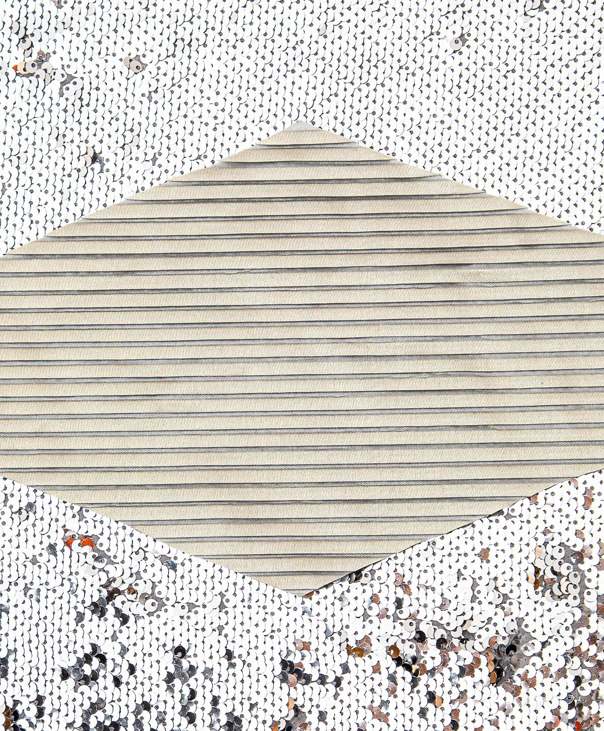 Masque barrière grand public - Nude Dreams - couleur argentée ergonomique - 100% made in France_5