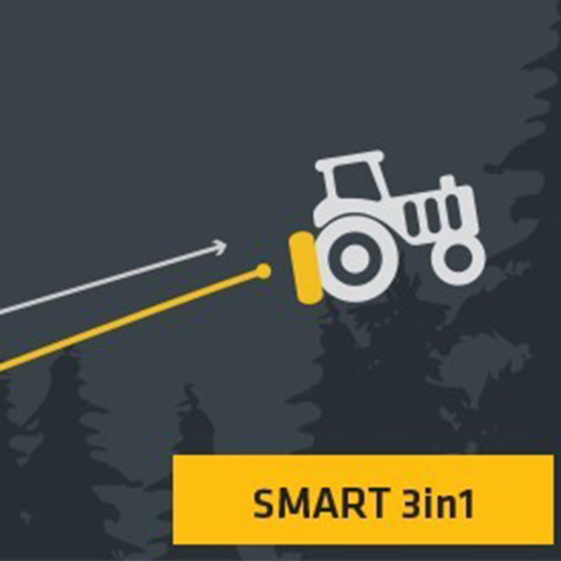 Treuil 55H Uniforest conçu pour un travail sécurisé en forêt