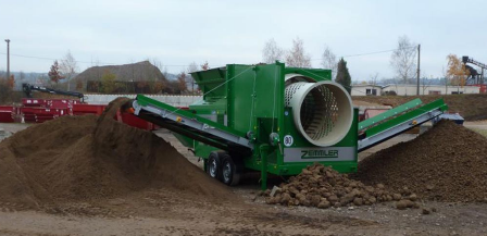 Cribleur trommel Zemmler MS 1600 - Compact et polyvalent, 3 fractions_5