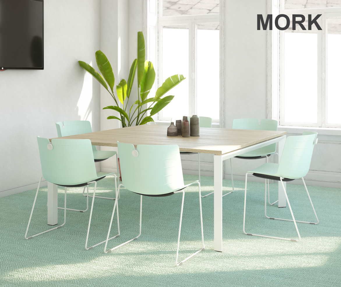 Chaises empilables Mindy et Mork - 2 gammes polyvalentes avec design et options variées_5