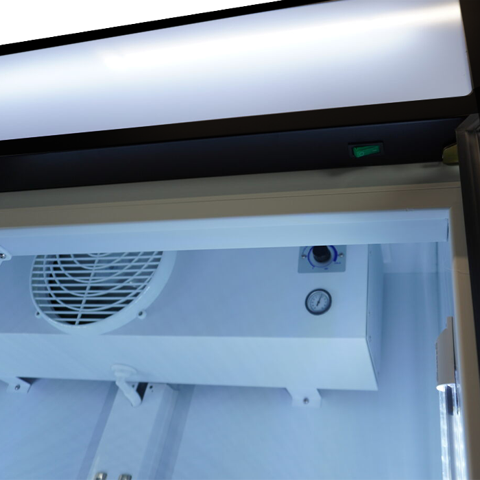 Réfrigérateur 2 portes en verre fcu-750 l1120 7455.2105 COMBISTEEL_5