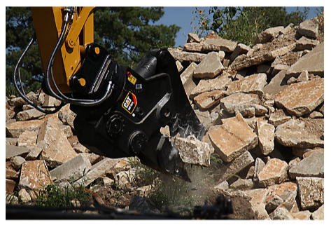 Cisailles universelles mâchoire de broyage mp318 - caterpillar finance france_5