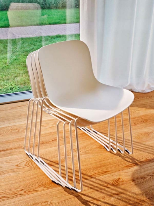 Chaise  de  collectivité modulable et polyvalent : une solution d'assise raffinée et ergonomique_5