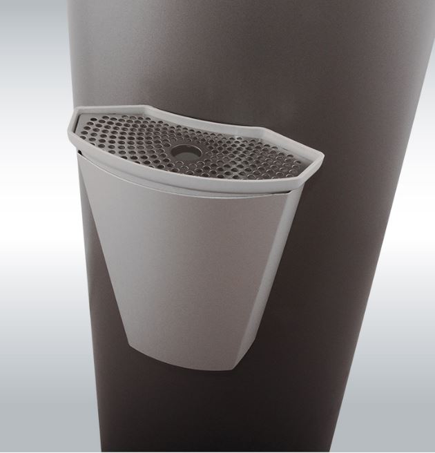 Fontaine à eau réfrigérée Edafim Lago - robuste, design métallique, eau fraîche/chaude/tempérée_5