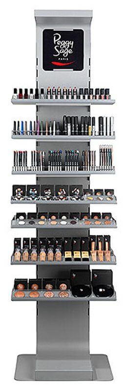 Totem  - meuble présentoir - seiller - fixe / rotatif_5