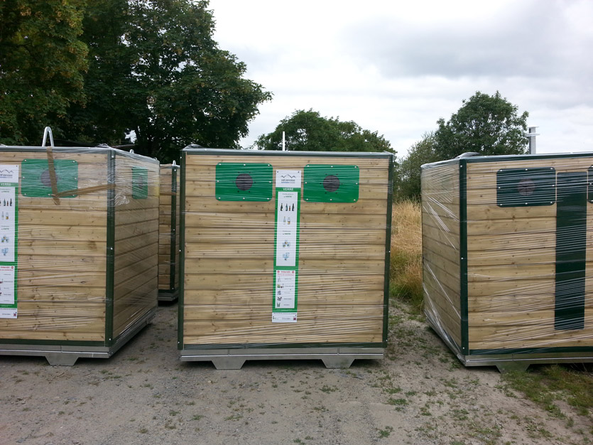 Colonne aérienne d'apport volontaire polytri bois_5