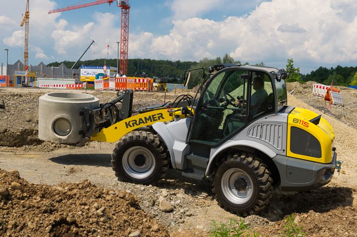 Mini-chargeuse Kramer 8115 - 6,05t - godet 1,15 à 1,8 m³ - moteur Deutz 100 Ch en option_5