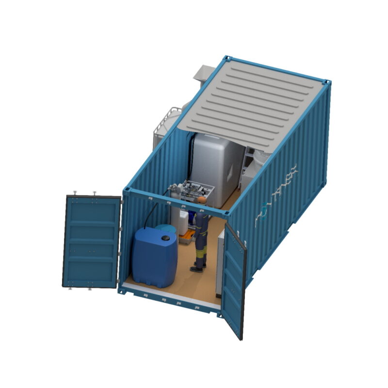 Système de recyclage des eaux de lavage transportable - Cycla X - Idéal pour tunnels, portiques et aires de lavage - Capacité jusqu'à 10m3/h_5