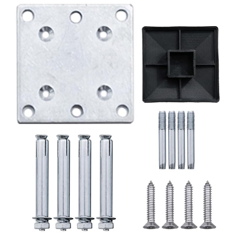 Vidaxl clôture de jardin wpc 175x186 cm marron 49068_5