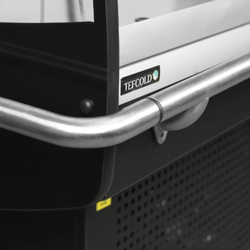 Îlot de refroidissement PDC90SL Acrylic Sides 4 Bumpers Noir TEFCOLD_5