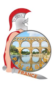 Magnet publicitaire personnalisé - Guerrier en MDF avec impression quadrichromie, fabriqué en France_5