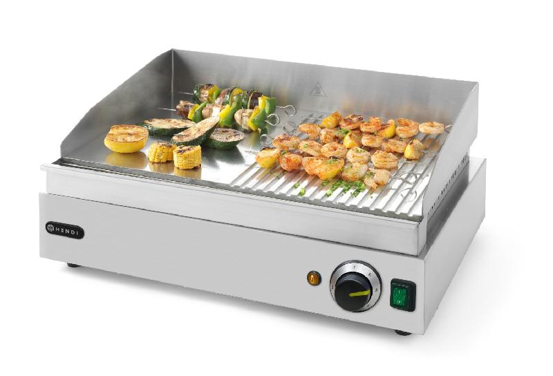 Grill Profi Line moitié rainuré 518x328mm HENDI_5