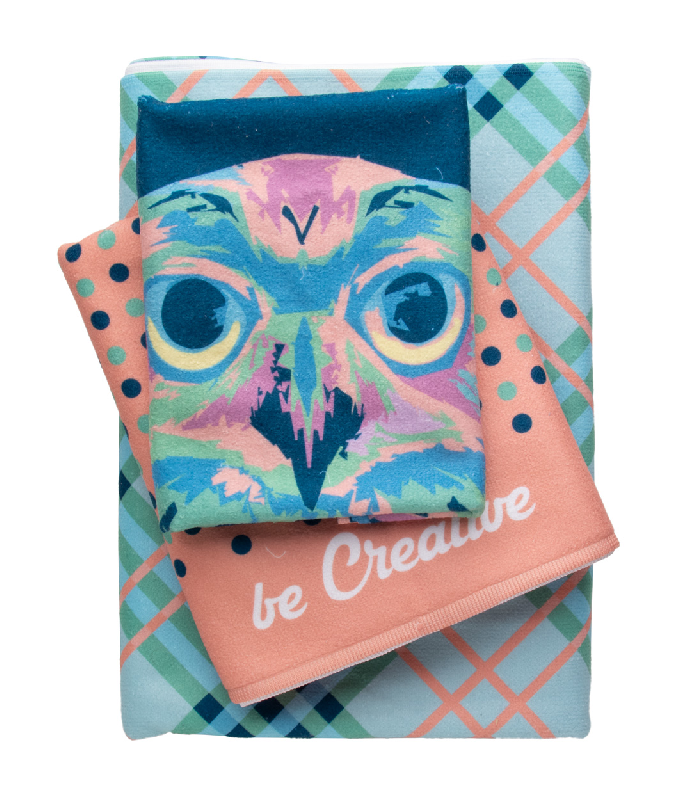 Serviette publicitaire - impression sublimation - 100% coton et microfibre - 400g/m² - minimum 50 pièces_5