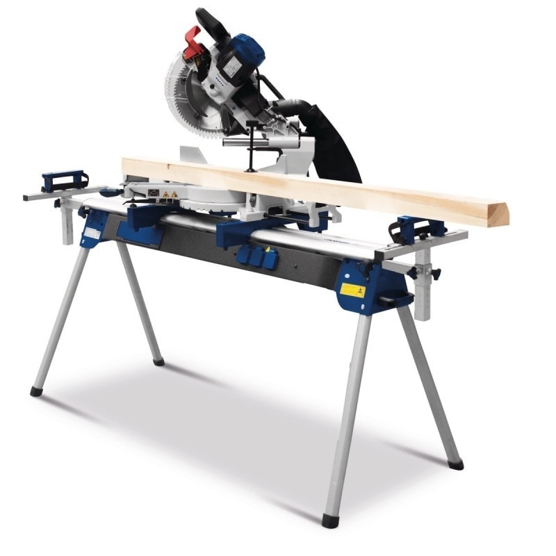 Établi universel Holzkraft UWT 3200 - 5900020 - robuste, pliable, équipé pour machines d’établi et pièces longues_5