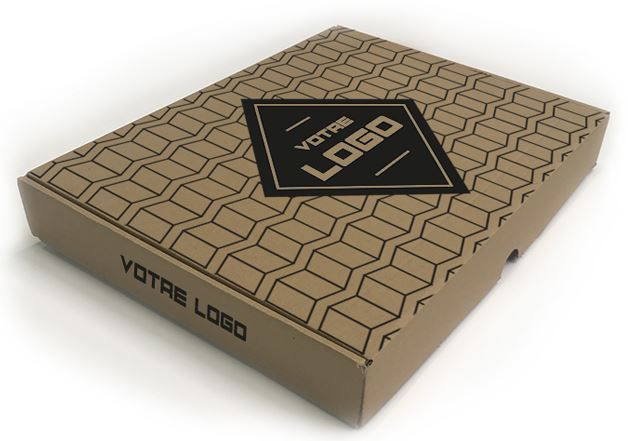 Boîte carton microcanelure - impression personnalisée - dimensions 380x285_5