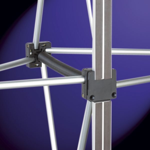 Stand parapluie CLASSIC POPUP 3×3 droit - compact, robuste, visuels magnétiques interchangeables, aluminium autobloquant_5