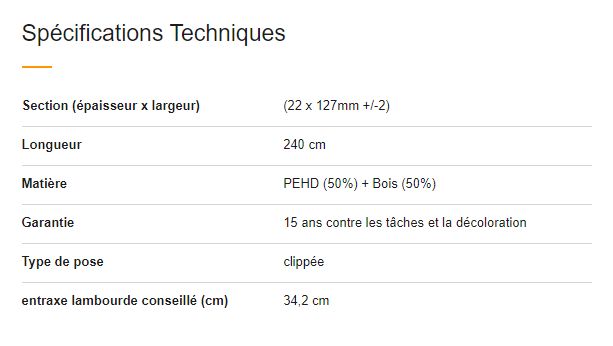 Clôture Primo avec lame composite réversible et durable