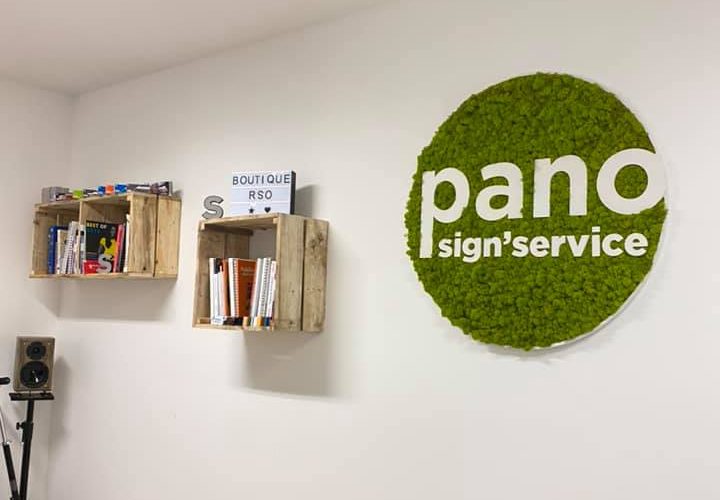 Lettres végétales durables et uniques - Signalétique personnalisée PANO Nice Ouest_5