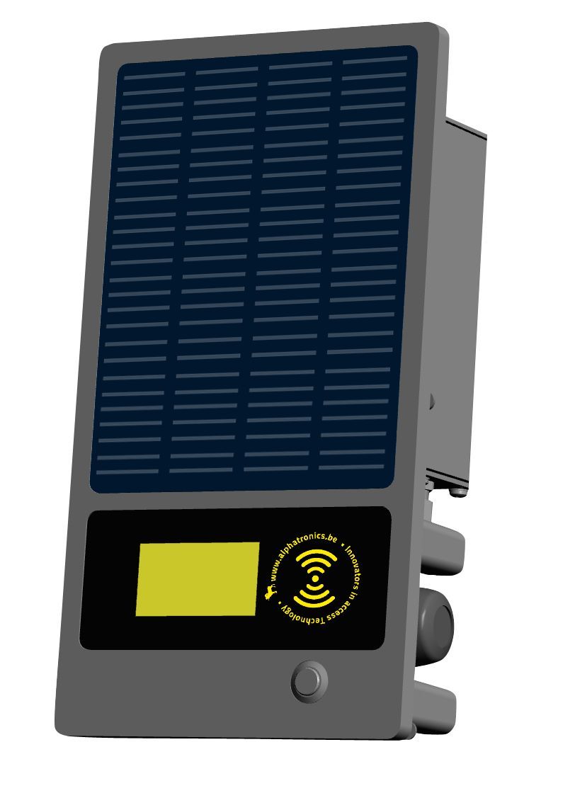 BinBeat - contrôle d'accès physique intelligent et modulaire avec batteries durables et énergie solaire - Alphatronics_5