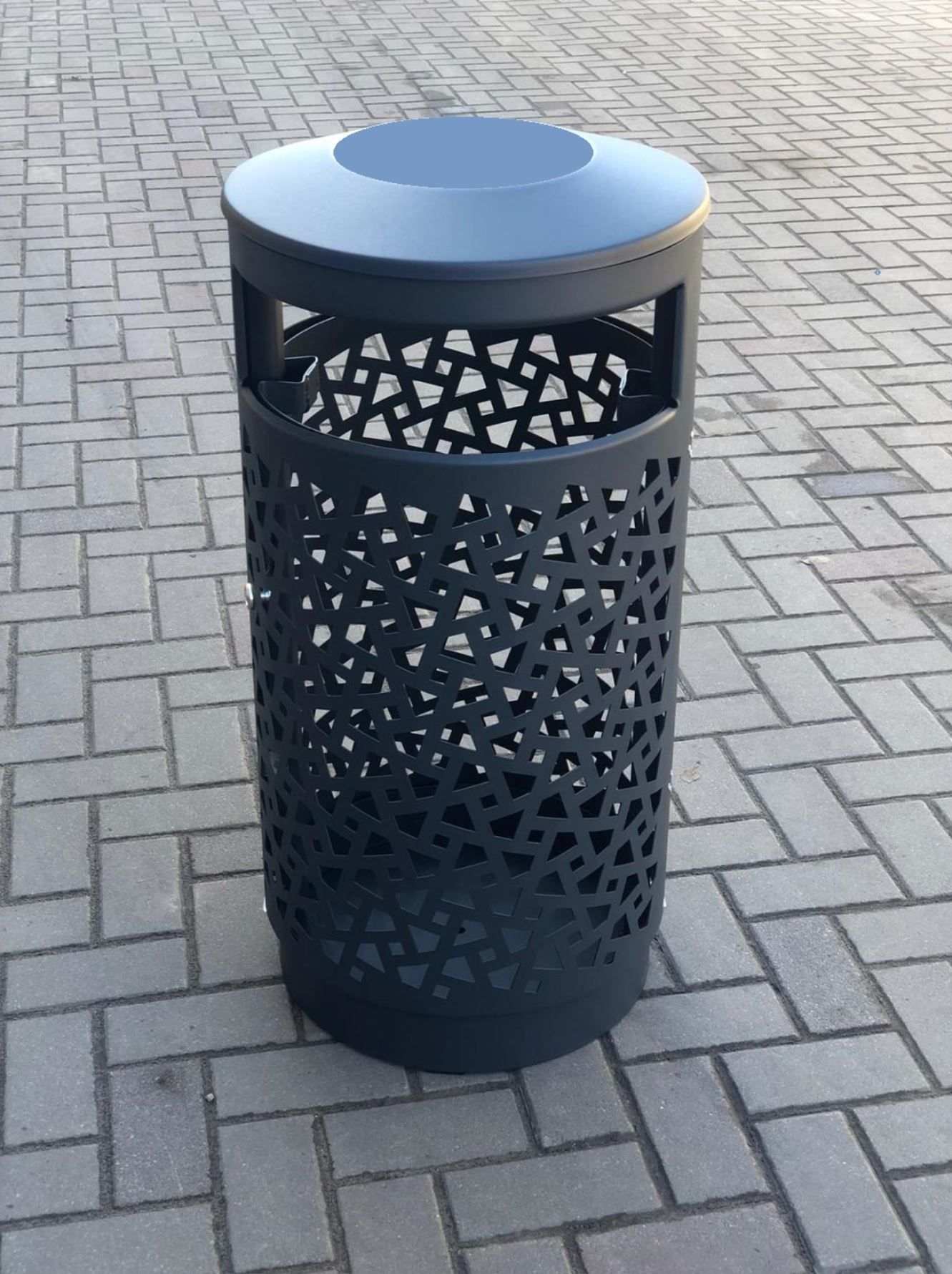 Corbeille extérieur acier galvanisé_6