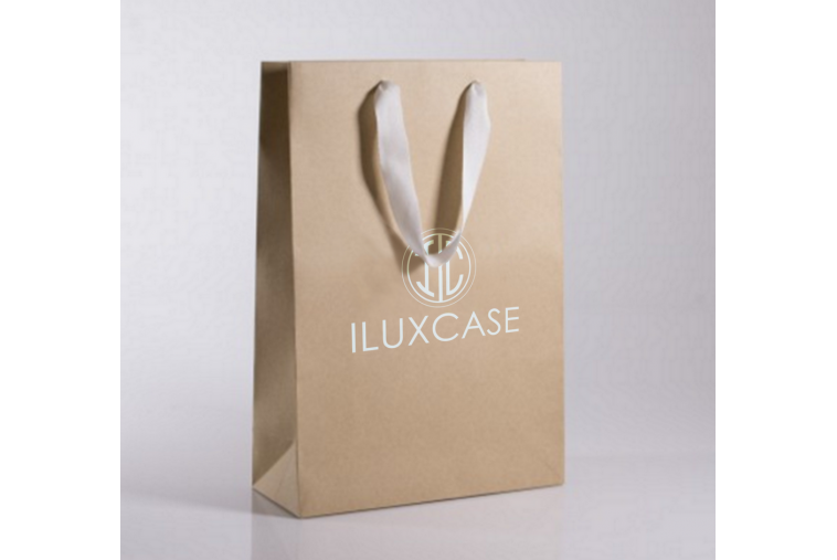 Sac luxe personnalisable sur-mesure - Made in Factory - Papier couché, kraft ou embossé, poignées variées, impression premium_5