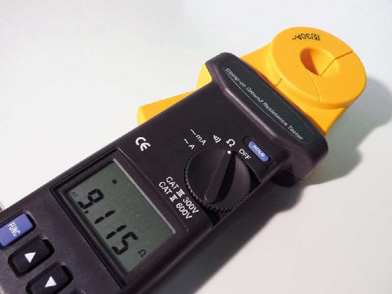 PROVA5601 - Testeur de résistance de terre 1 500 Ω au format pince multimètre avec calibration automatique et mesure des courants de fuite_5