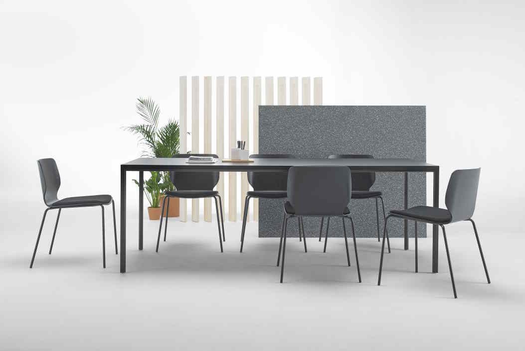 Chaise NIMES - coque bois en hêtre, chêne ou noyer - design YONOH - piètements variés_5