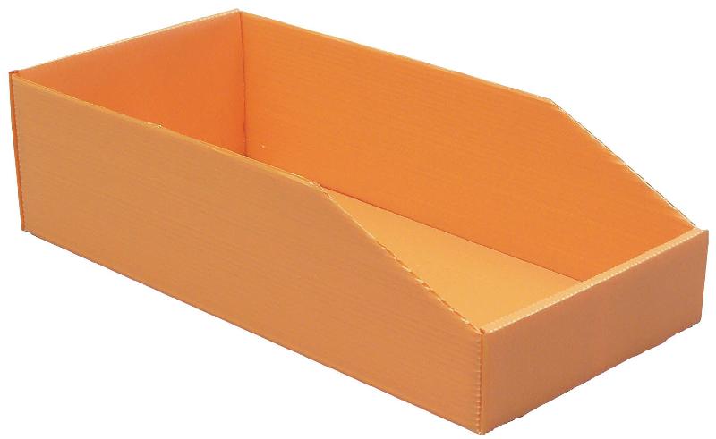 Bac à bec plastique alvéolaire orange - 761506 – 280 x 180 x 105 cm_5