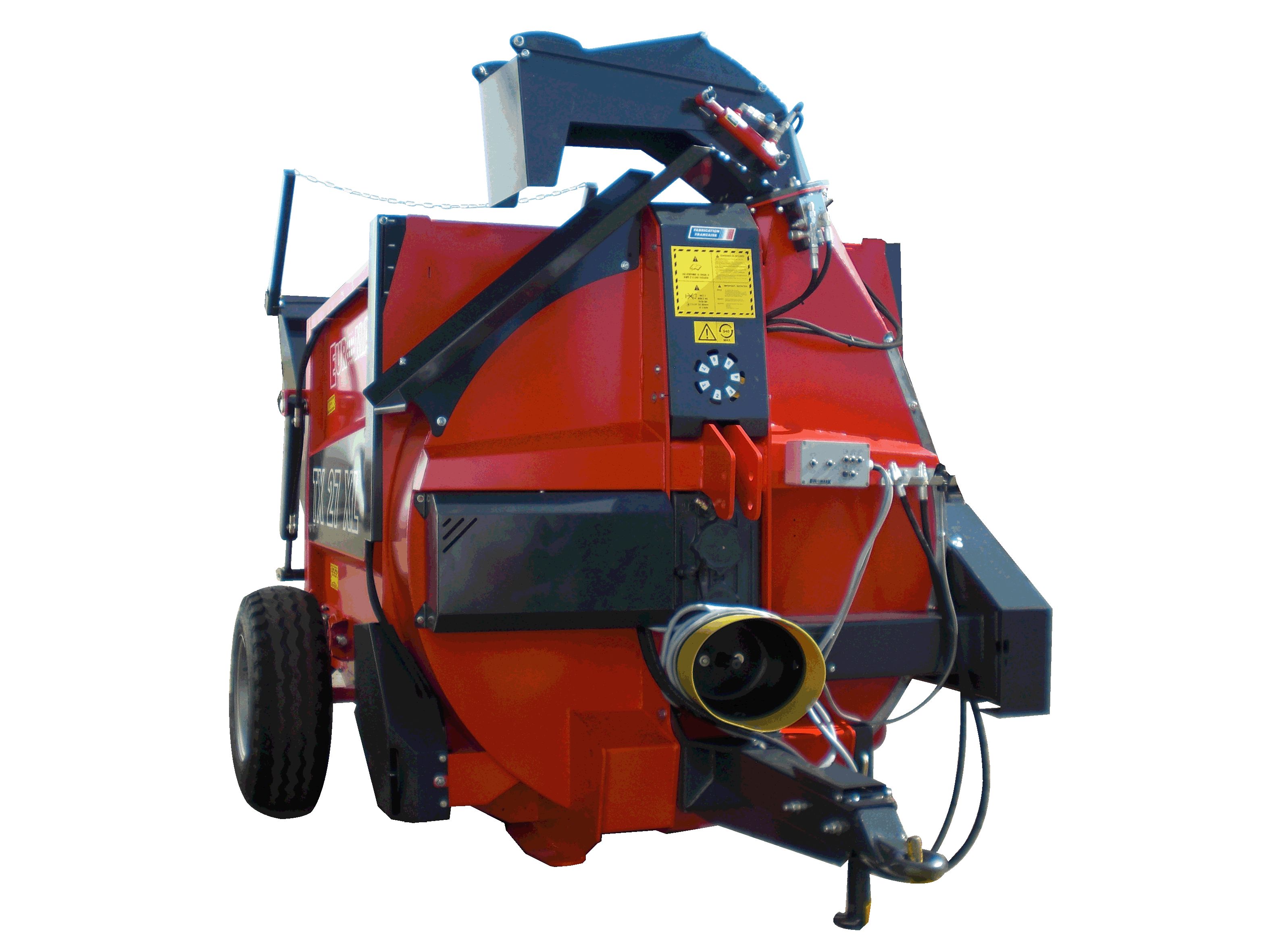 TX27XL Pailleuse agricole - Euromark - capacité utile de 2.3m³ - Distributrice petit volume pour balles rondes et carrées_5